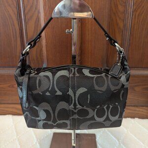 COACH Black vintage mini bag